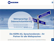 Tablet Screenshot of e-kern.com